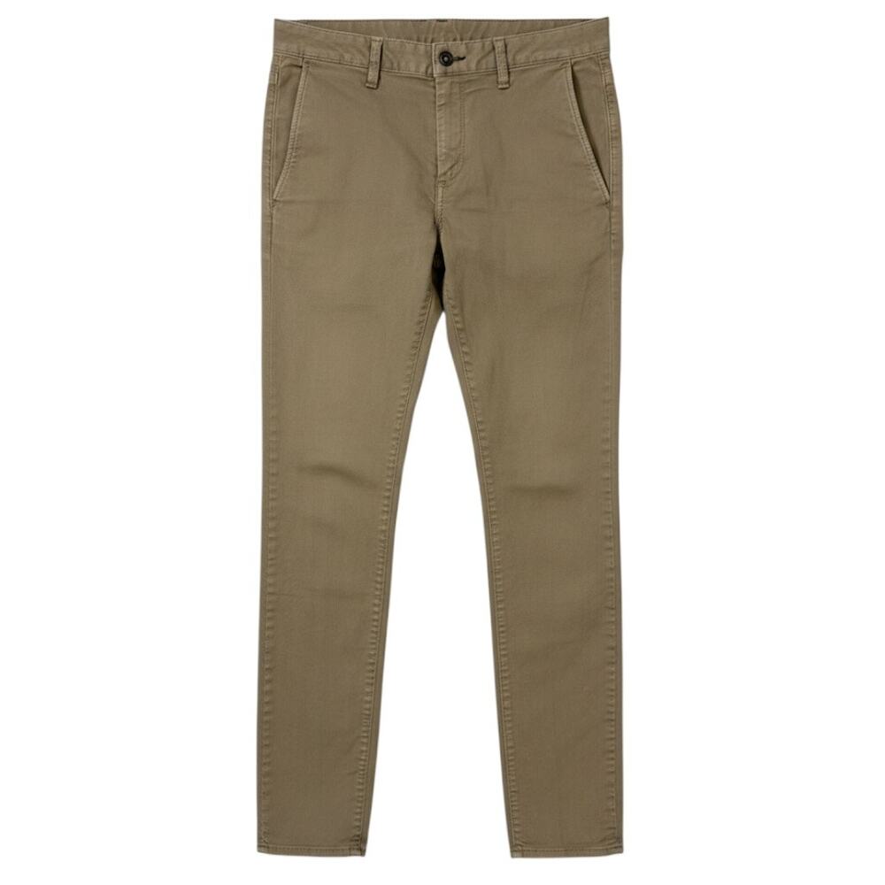 Rag & Bone Mens 30x30 Standard Issue Slim Leg Army Green Olive Khaki Chino Lux